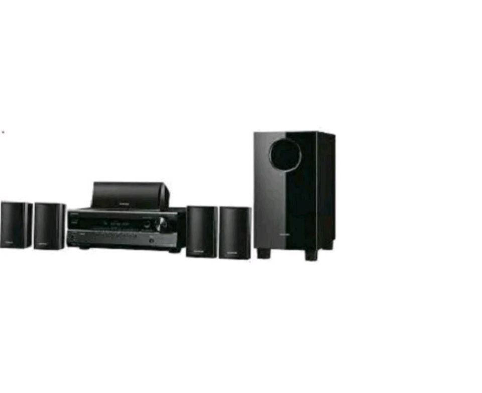 Onkyo HT-R 380 AV Reciever Dolby Surround komplette 5.1 Anlage in Schkeuditz