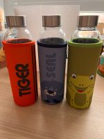 3x Trinkflasche Glas mit Neopren für Kinder, neu Baden-Württemberg - Schonach Vorschau