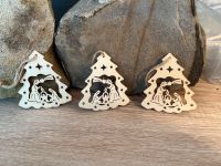 3 Holzanhänger Baum Weihnachten - Neu - Anhänger Holz Niedersachsen - Bad Bentheim Vorschau