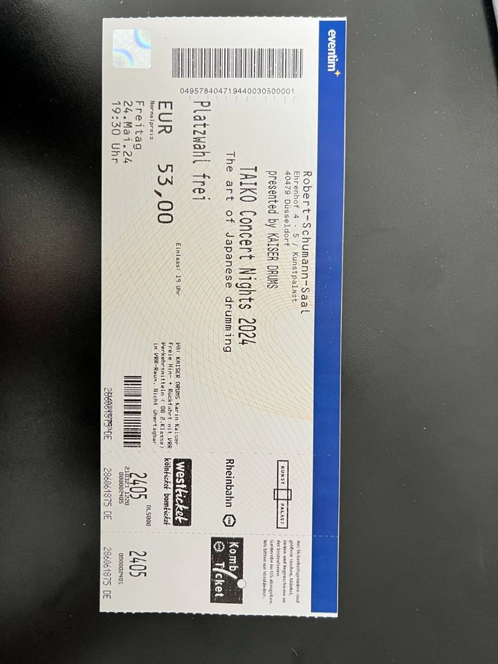 Ticket für TAIKO Concert Nights 2024 in Düsseldorf