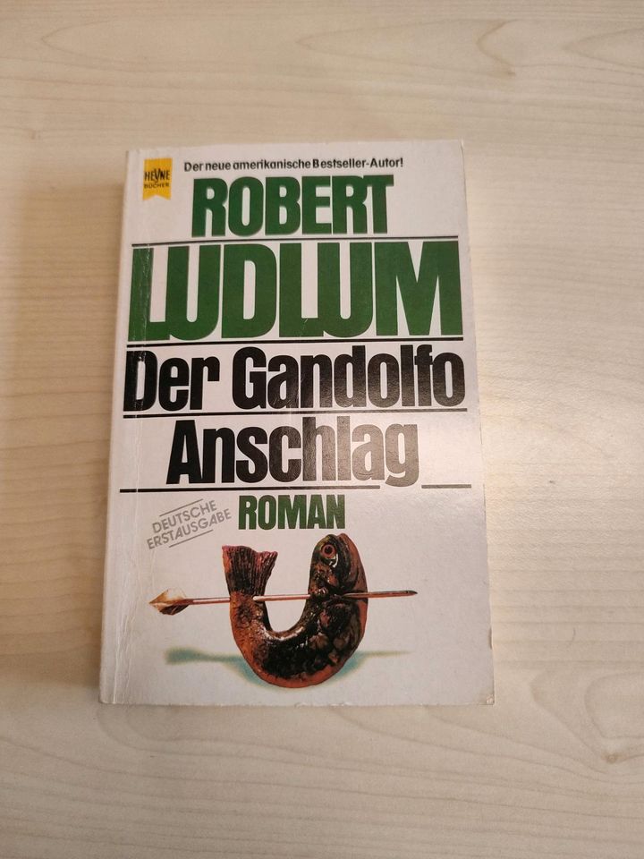 Der Gandalfo Anschlag, Robert Ludlum in Saarbrücken