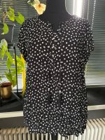 Sommer Bluse Tunika schwarz mit Gänseblümchen Gr. 52 Niedersachsen - Uelzen Vorschau