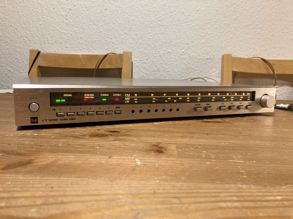 Dual CT-1250 Tuner---Volfunktionierte---Gerät-- in Bad Waldsee