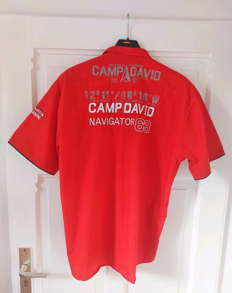Original Camp David Kurzarmhemd.  Größe XXXL in Hannover