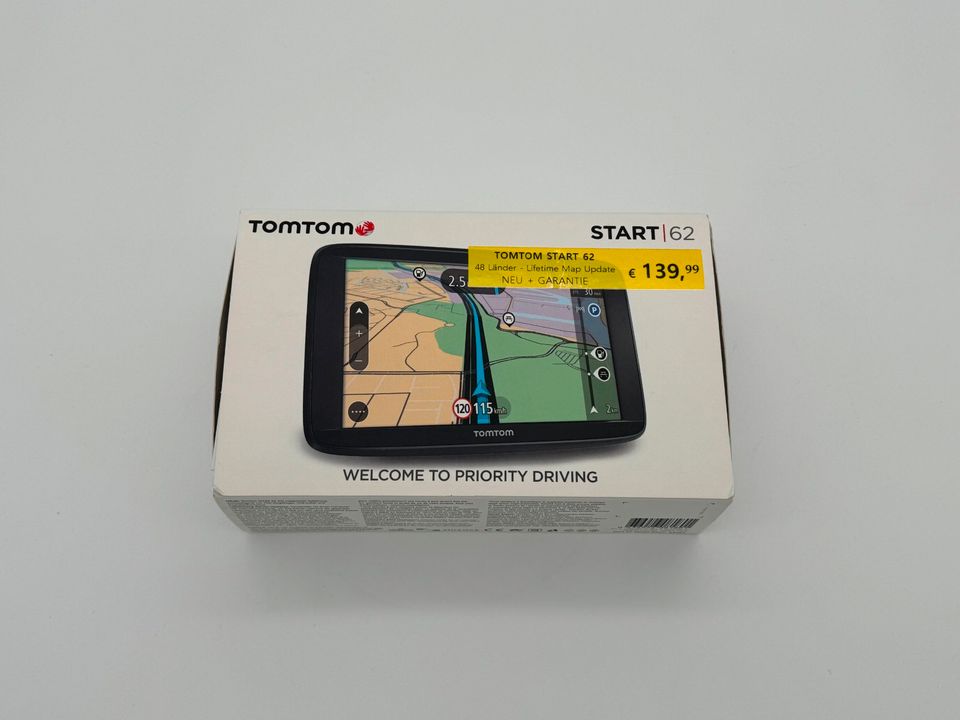 TOMTOM START 62 48 Länder Lifetime Map Update Navigation NEU in Pforzheim