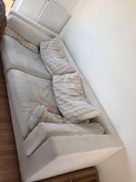 Couch Sofa hell weiß beige Hessen - Heusenstamm Vorschau