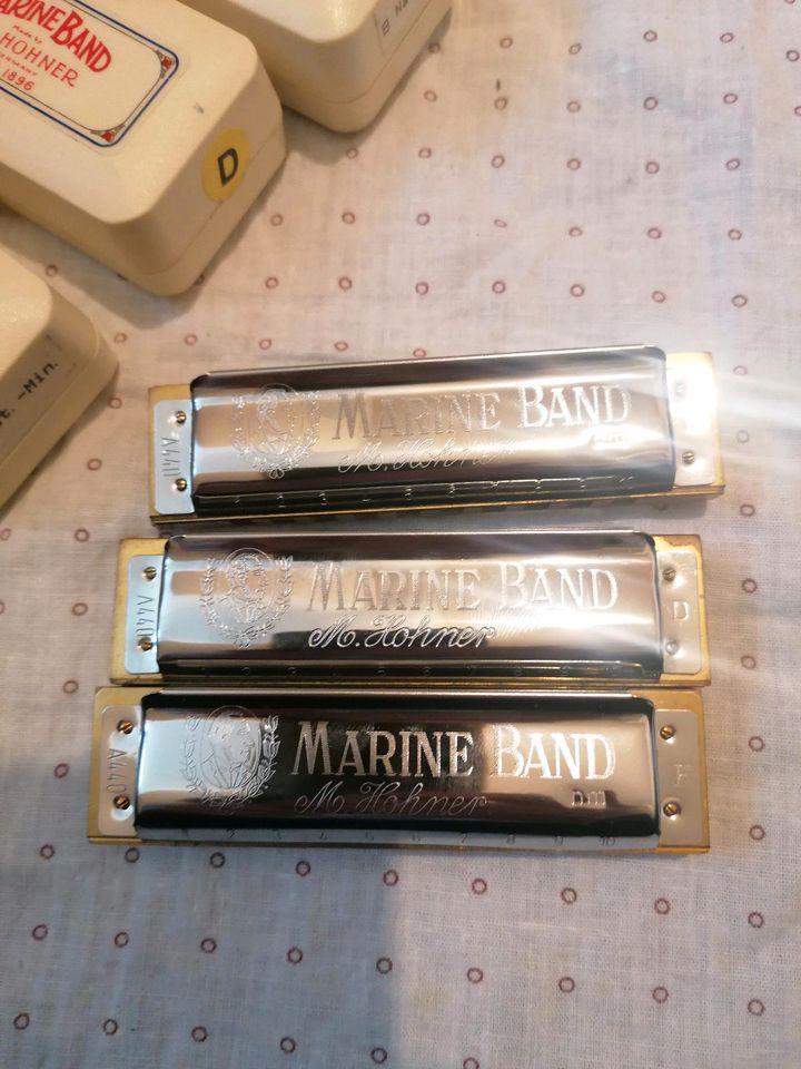 Mundharmonika Marine Band von Hohner in Bayreuth