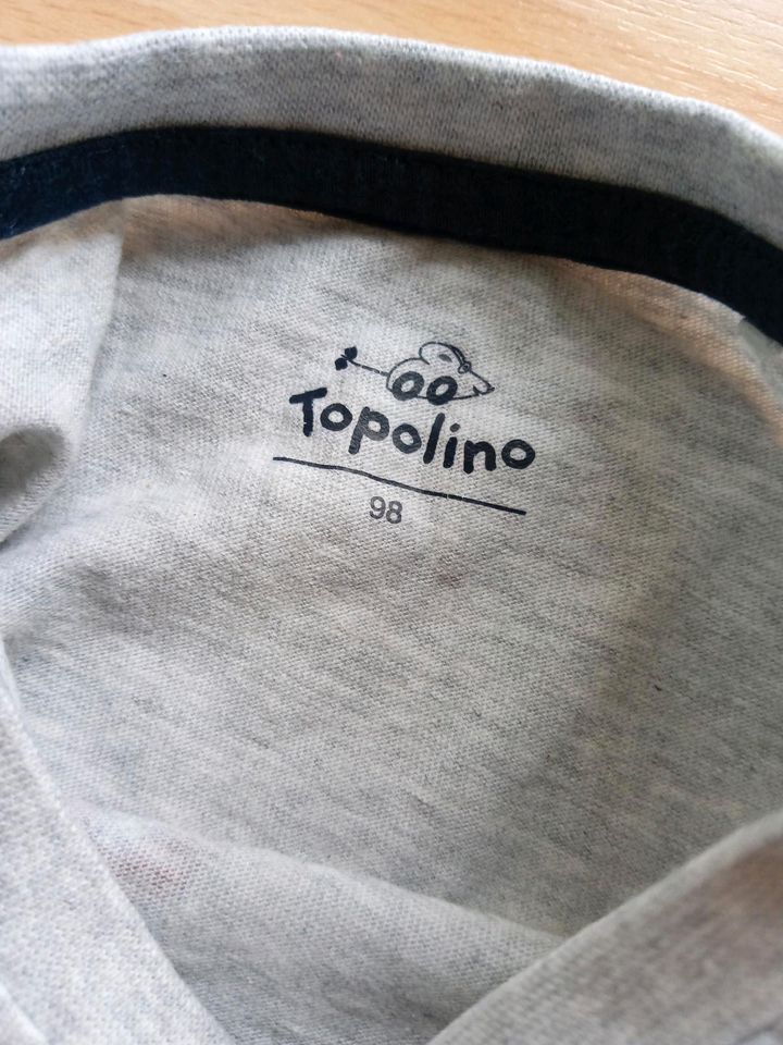 Dino, Pullover, 98, Topolino, grau, Sweatshirt, dünn, in Ochsenfurt