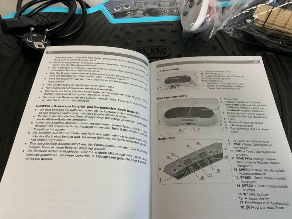 Vtalmaxx Vibrationstrainer / Platte in Kamen