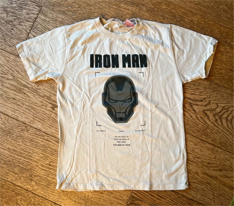 Marvel T-Shirt Iron Man, Gr. 134, Zara, neu! in Großhelfendorf