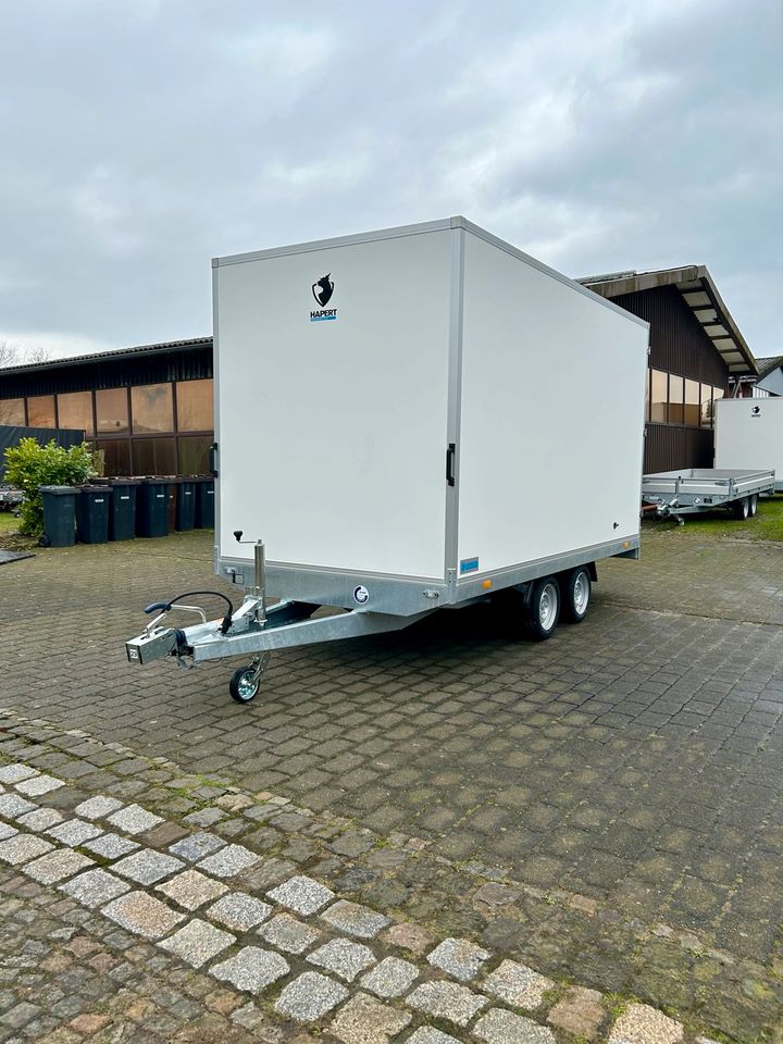 Hapert Sapphire H2 Anhänger Koferanhänger 405x200x210 in Drensteinfurt