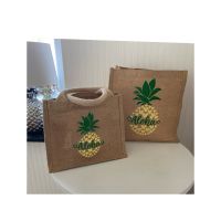 Jutetasche Shopper mit Sommer Motive Ananas Mickey inseriert Rheinland-Pfalz - Wallmerod Vorschau