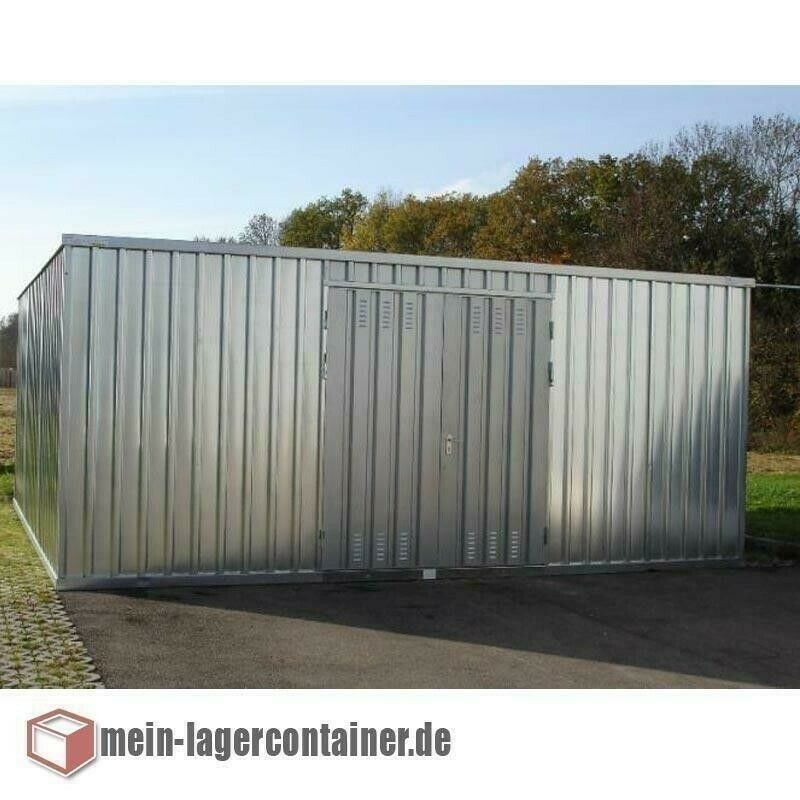 3x4m Leichtbauhalle 2-flgl. Tür mit Boden 12m2 Lagerhalle NEU in Langenfeld