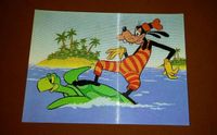 Wackelbild Postkarte PS 206 Goofy und Meerschildkröte Walt Disney Bayern - Neufahrn Vorschau