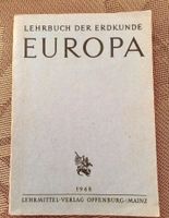 Lehrbuch der Erdkunde Europa 1948 Dr. Max Nobs Mülheim - Köln Holweide Vorschau