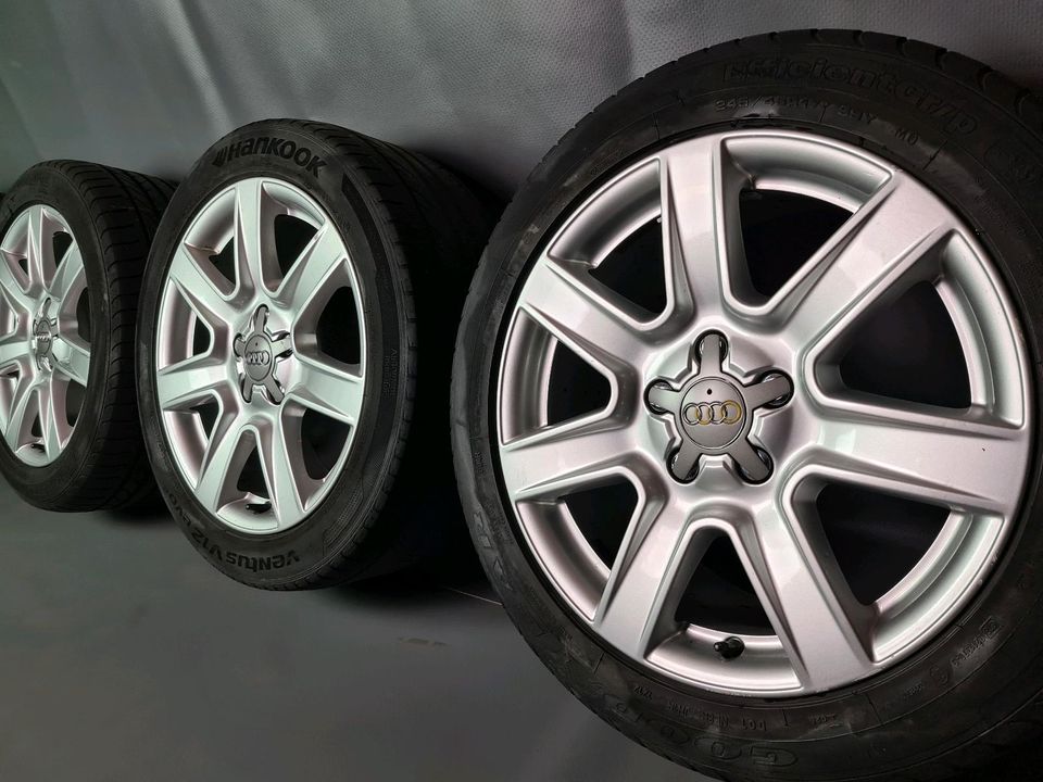 Orginal Audi Alufelgen 17zoll 5x112 A6 in Mönchberg