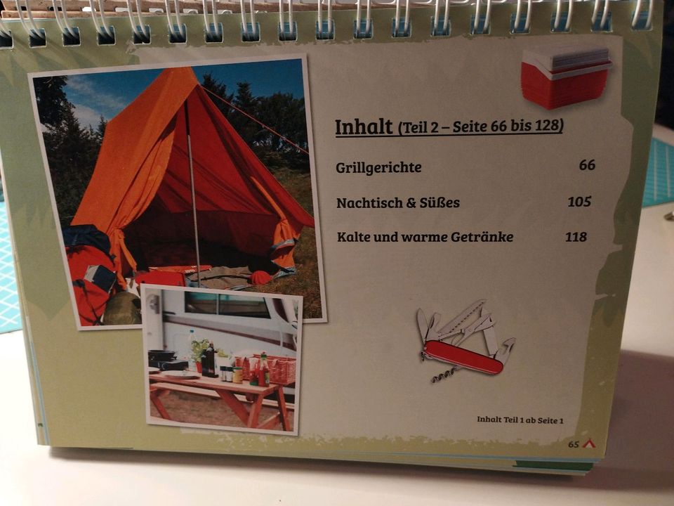 Rezepte Camping und Grill Kochbuch neuwertig in Altusried