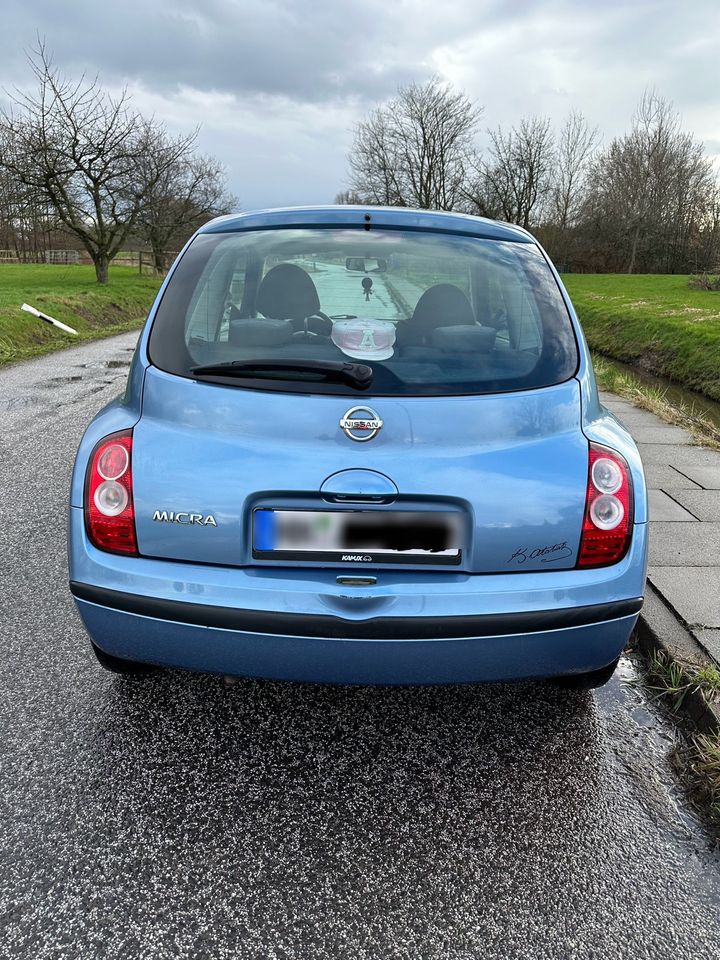 Nissan Micra K12 + Klima + ABS + 2.Vorbesitzer in Hamburg