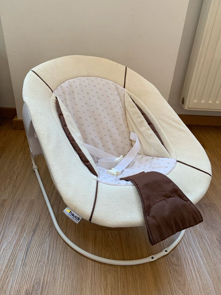 Hauck Alpha Newborn Bouncer 2in1 in Saalfeld (Saale)