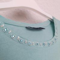 ❤ Sixth Sense ❤ elegantes Tshirt Blumen Strass edel Perlen Büro s Hessen - Solms Vorschau