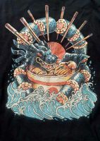 Longsleeve Japan Sushi&Ramen US-Import Youth L Threadless Rheinland-Pfalz - Niederroßbach Vorschau