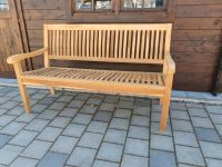 3' Teakbank Gartenbank Malang Massiv Teak 150cm SONDERAKTION Baden-Württemberg - Riedlingen Vorschau