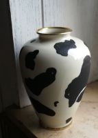 Antike Vase Porzellan Flasche Kuhmuster Designerstück Alka Kunst Bochum - Bochum-Südwest Vorschau