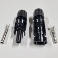 10 Paar Stäubli MC4 Stecker - Buchse + Stecker 4 - 6 mm² Solarmodul Photovoltaik Balkonkraftwerk inkl Versand Hessen - Angelburg Vorschau