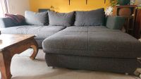 Couch Sofa Grau mit Recamiere Schlaffunktion Bettkasten Boxspring Hessen - Bad Orb Vorschau
