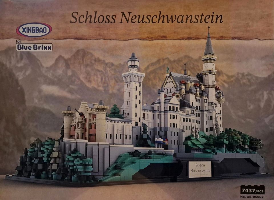 Blue Brixx Xingbao Schloss Neuschwanstein. KEIN LEGO! in Ahlerstedt