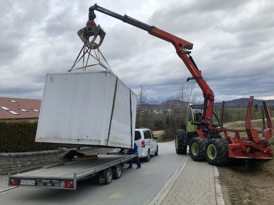 Autotransporter 2700 kg mieten / Autoanhänger mieten Verleih in Ruderting