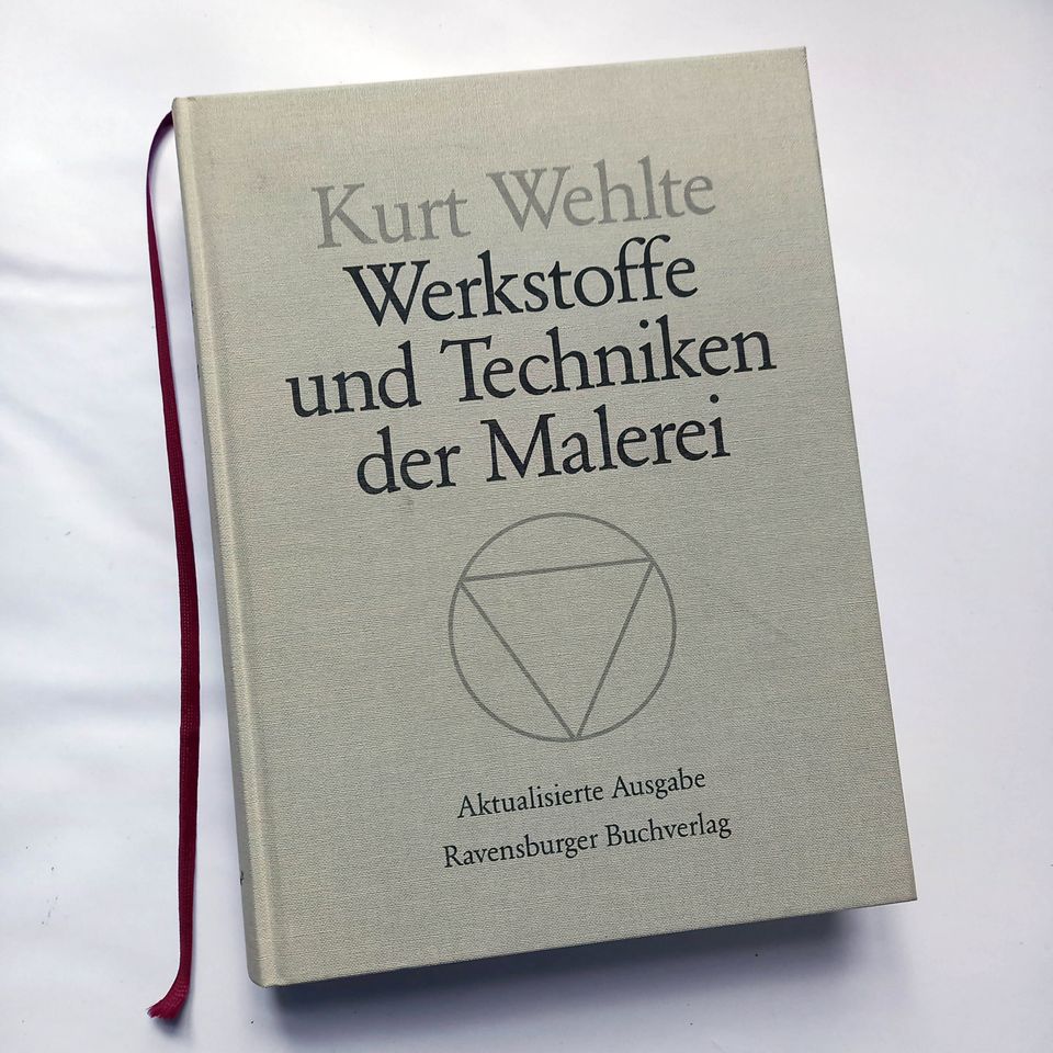 Kurt Wehlte Werkstoffe und Techniken der Malerei Neuwertig in Düsseldorf