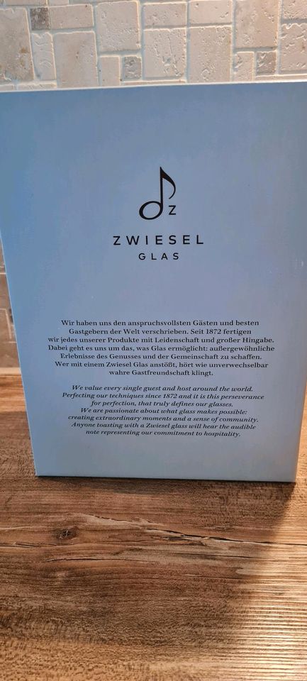 Zwiesel 2 Weißweingläser PURE Sauvignon Blanc Neu OVP in Berlin