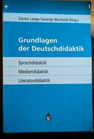 Grundlagen Deutschdidaktik Sprache Medien Literatur Lehramt Sachsen - Chemnitz Vorschau