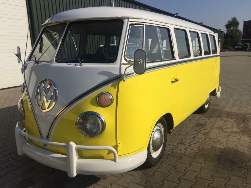 Bus Mieten Oldtimer VW T1 Dunkel Grau alte Bulli T1 Hochzeitsauto in Oberhausen