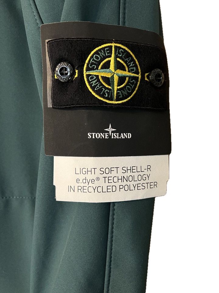 Stone Island Soft Shell Jacke Petrol in Berlin