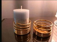 Kerzenständer Gold 2 Stück Nordrhein-Westfalen - Emsdetten Vorschau