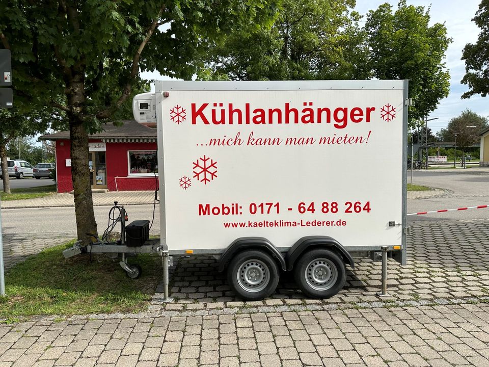 Kühlanhänger. Kühlung. Vermietung. Party. Getränke in Prien