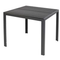 Aluminium Gartentisch 80x80cm schwarz Polywood Gartenmöbel Saarland - Rehlingen-Siersburg Vorschau