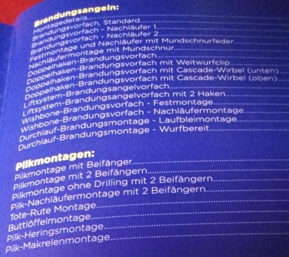 Angeln 2 Taschenbücher MONTAGEN + ANGELKNOTEN Bauanleitungen NEU in Geesthacht