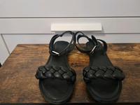 Schwarze Sandalen Eimsbüttel - Hamburg Stellingen Vorschau
