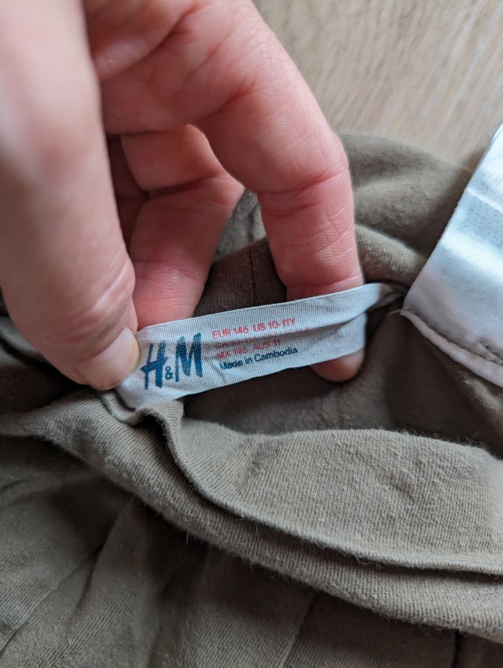 H&M Haremshose Mädchen khaki Gr. 146 in Krefeld