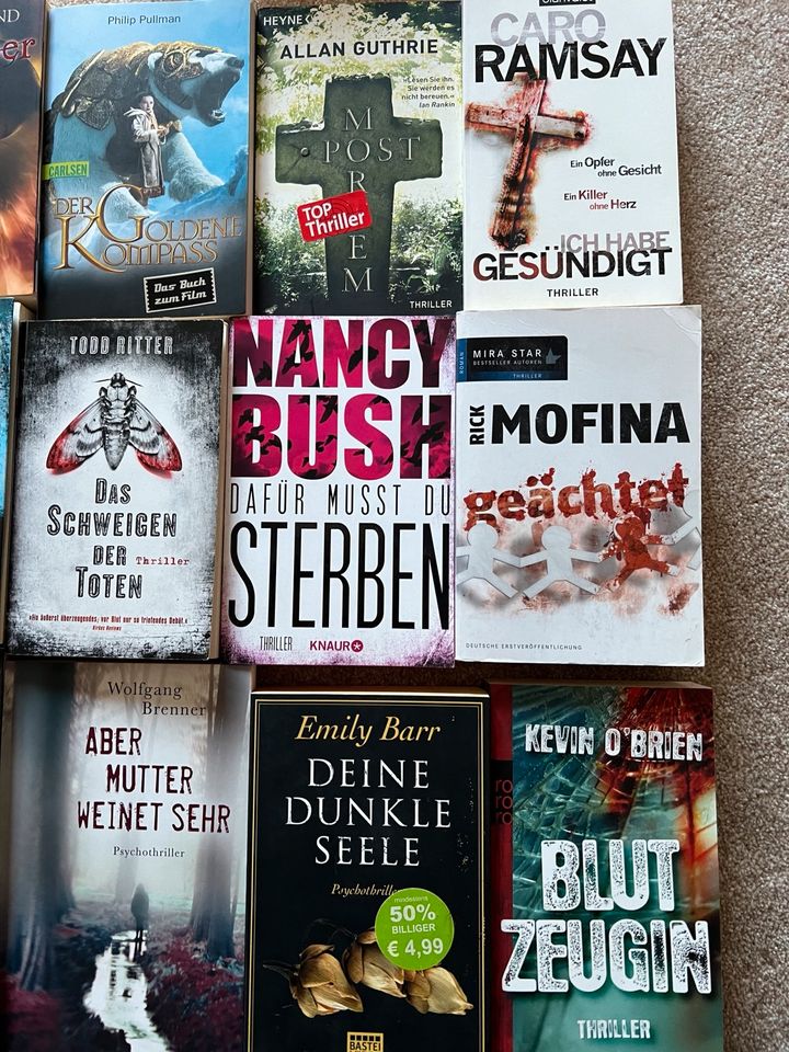 Thriller, Bücher, Taschenbuch in Eisleben