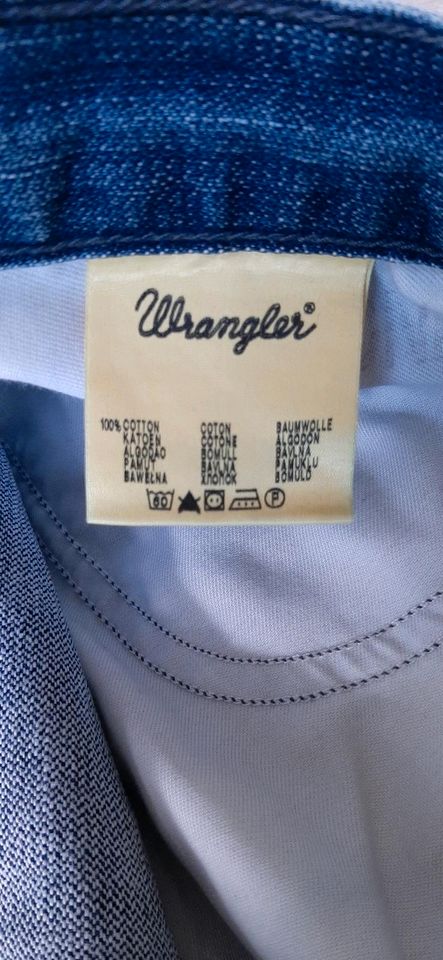 Wrangler Alaska 34/34 Vintage Blue Jeans Herren in Bocholt