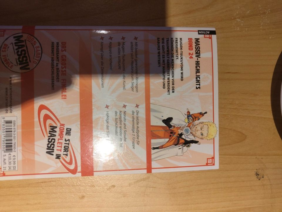 Ich verkaufe Naruto manga band 1, 2 und band 24 in Saarbrücken