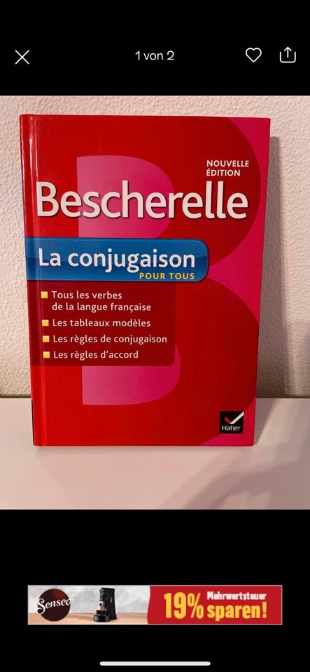 Bescherelle La Conjugaison ISBN 9782218951985 Grammatik in Bad Bergzabern