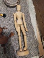 Kunst Modell GliederGelenkpuppe beweglich zeichnen Holz Manikin Hessen - Darmstadt Vorschau