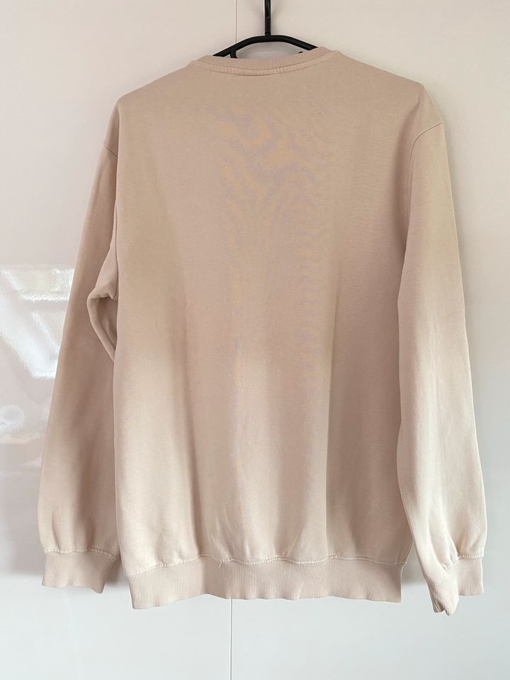 H&M Herren Sweatshirt Pullover Relaxed Fit, beige natur Gr. S top in Gotha