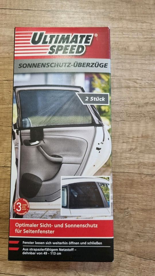 *NEU* Sonnenschutzüberzüge für Seitenscheibe Auto in Dresden