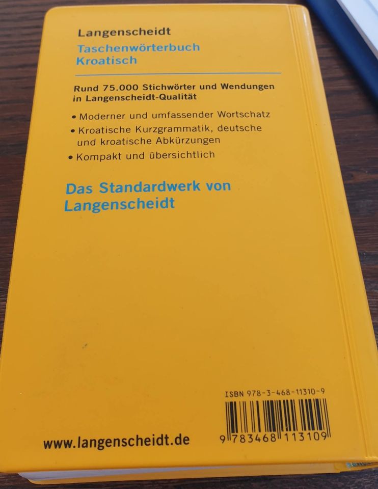 Taschenwörterbuch Kroatisch Deutsch - Deutsch Kroatisch in Tübingen